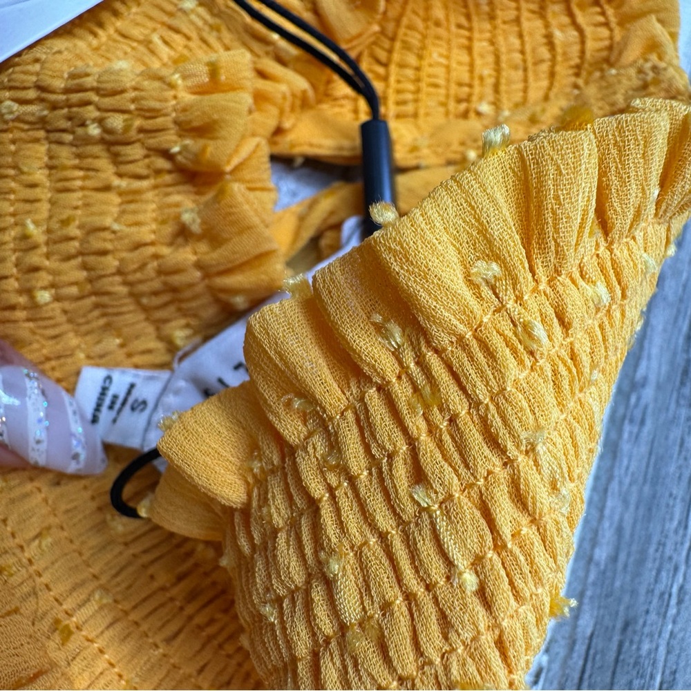 ENGLISH Factory Mustard Yellow Long Sleeve Top - Picture 9 of 11